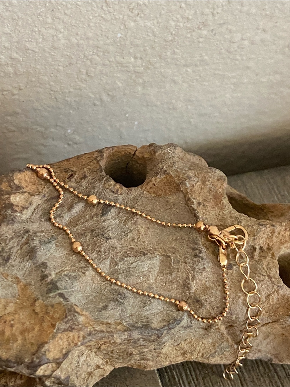 NEW Gold Tone Zinc Alloy Chain Bracelet